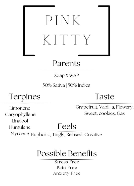 Pink Kitty “Highs” 1/8