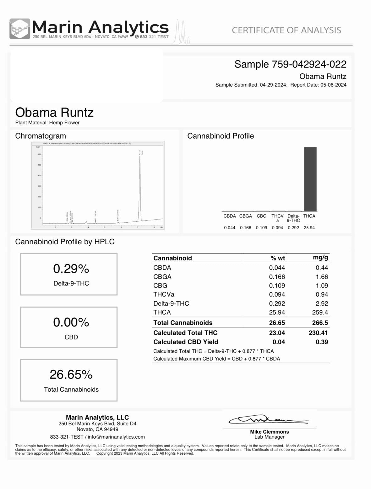 Obama Runtz (3ct) 1.g