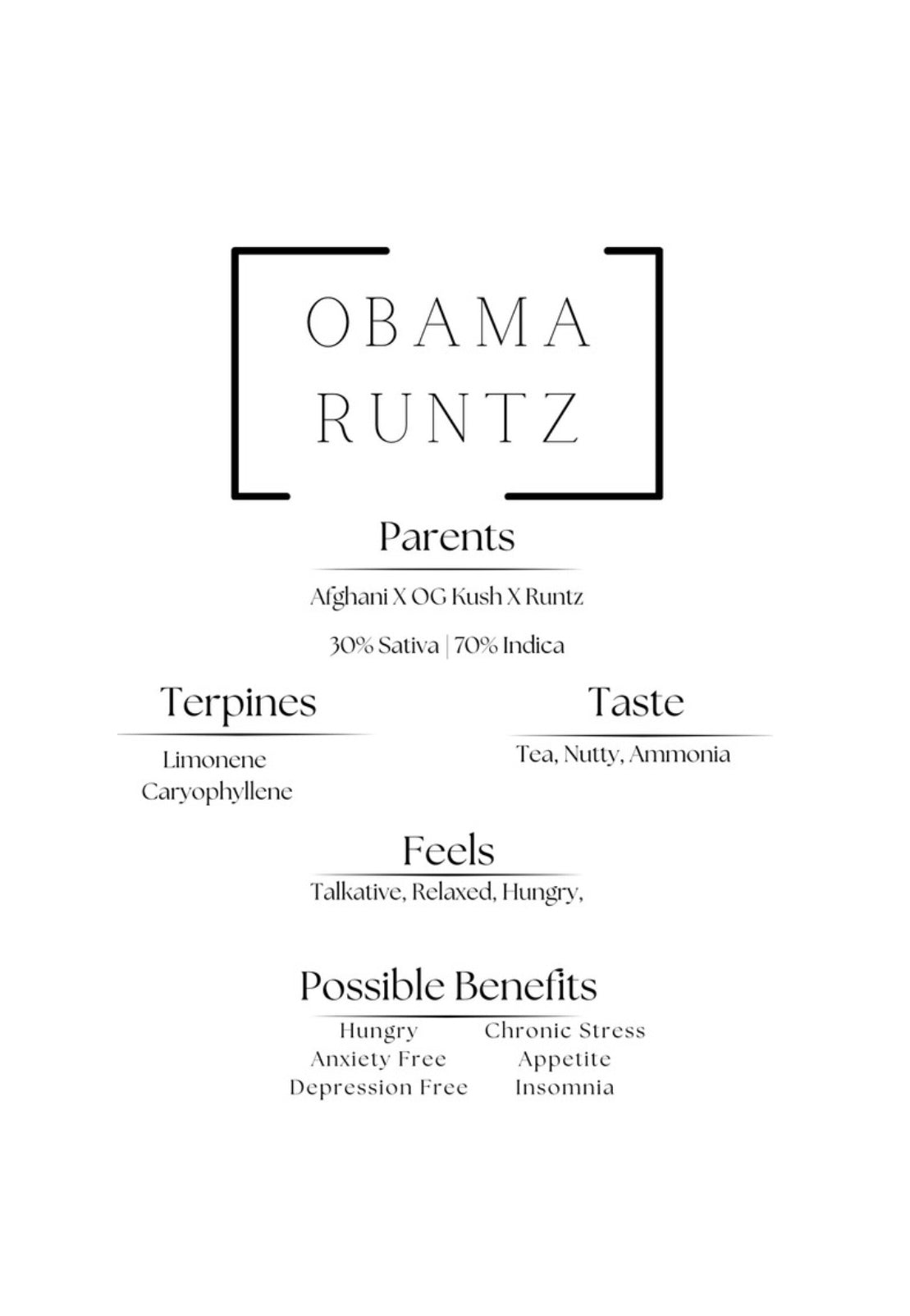 Obama Runtz (6ct) .5g