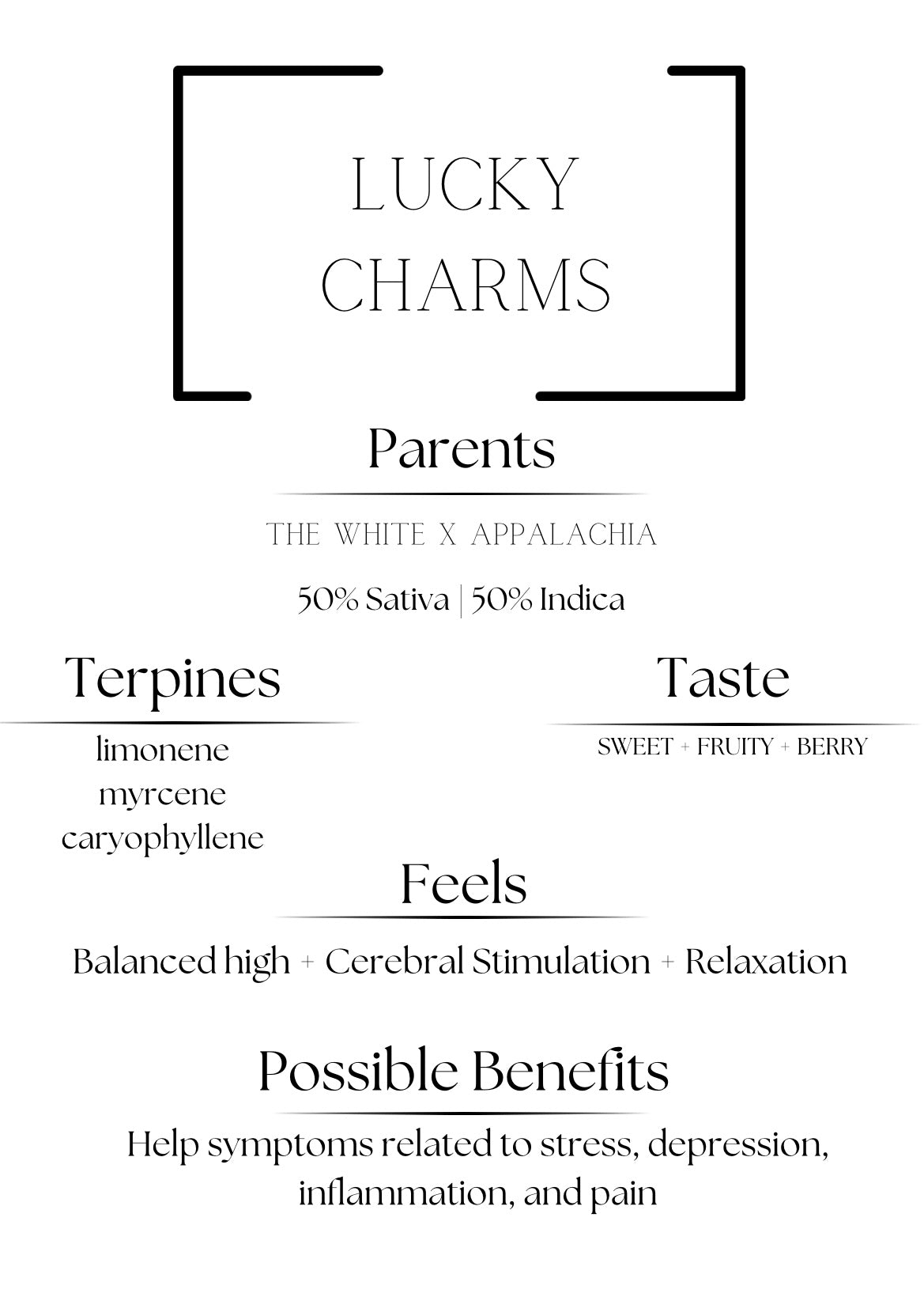 Lucky Charms 1/8