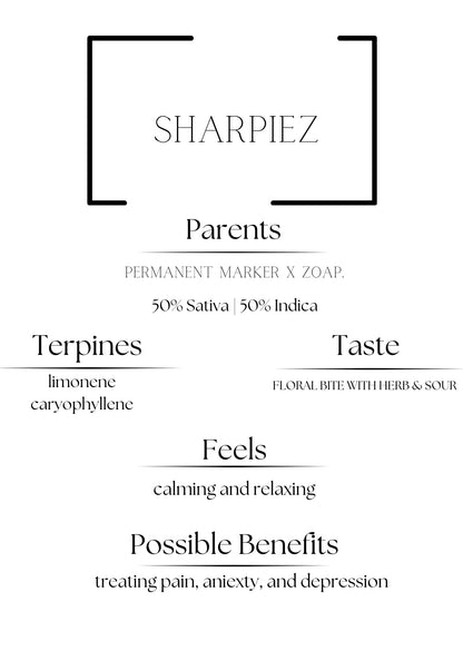 Sharpiez “Lows” 1/8