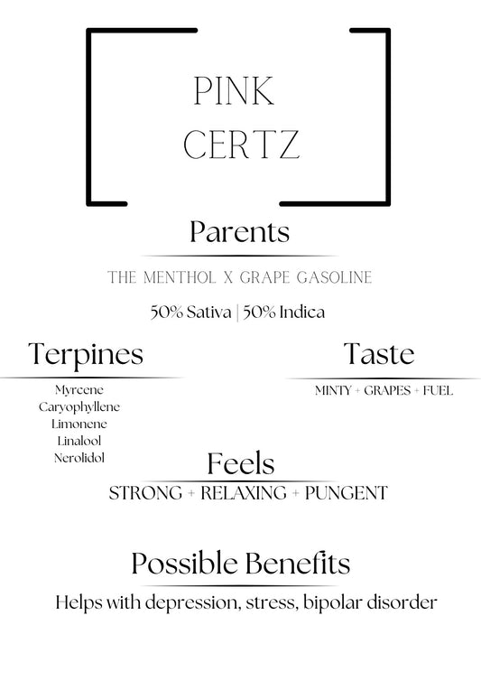 Pink Certz 1/8